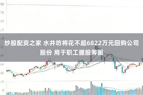 炒股配资之家 水井坊将花不超6822万元回购公司股份 用于职工握股筹画